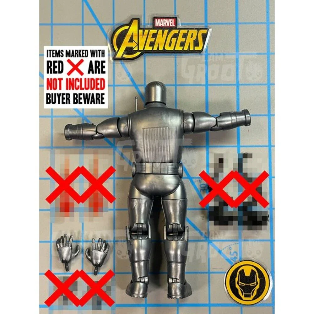 Marvel Legends Iron Man Figure Model 01 First Appearance Earth's Mightiest Inc B